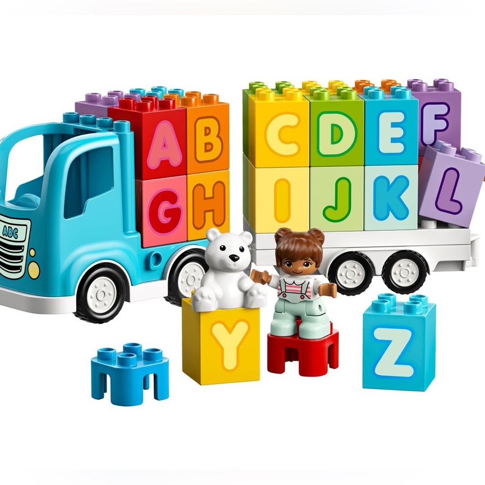 LEGO DUPLO - Town Alphabet Truck Toy Set